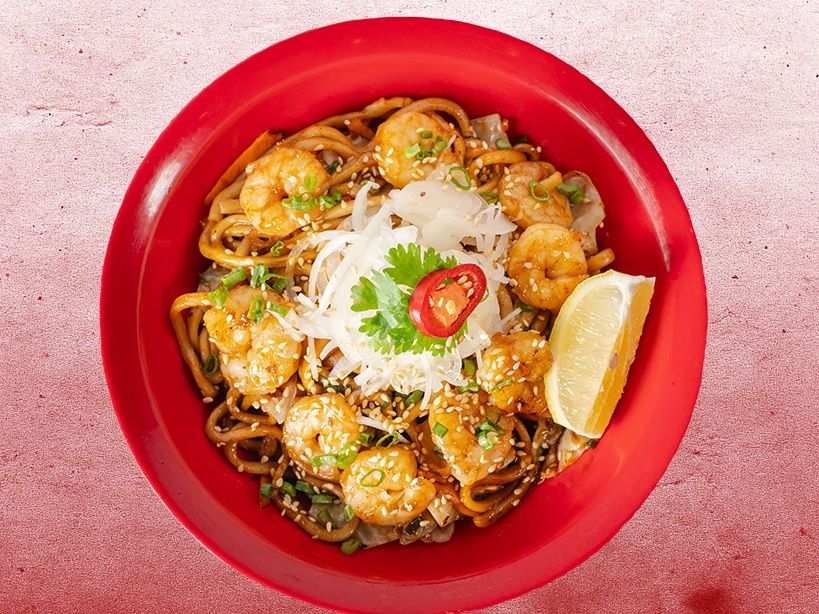 Korean Garlic Shrimp