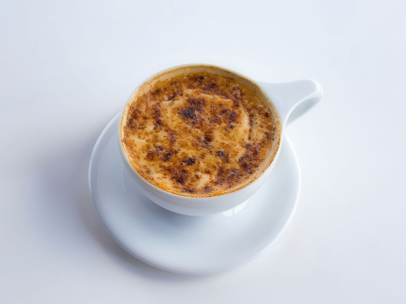 Hot Creme Brulee Cafe Latte