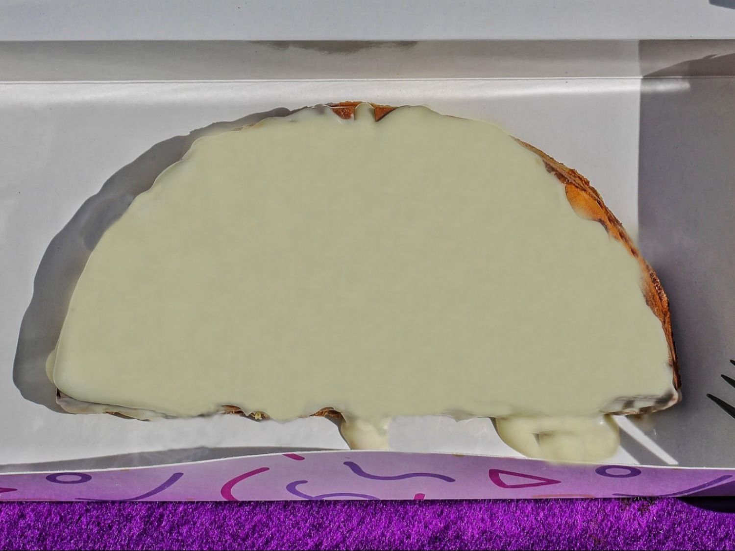 Semi Waffle White Choclate