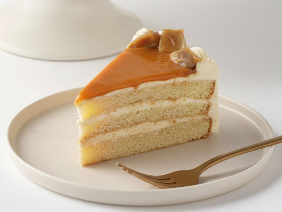 Almond Salted Caramel Cake