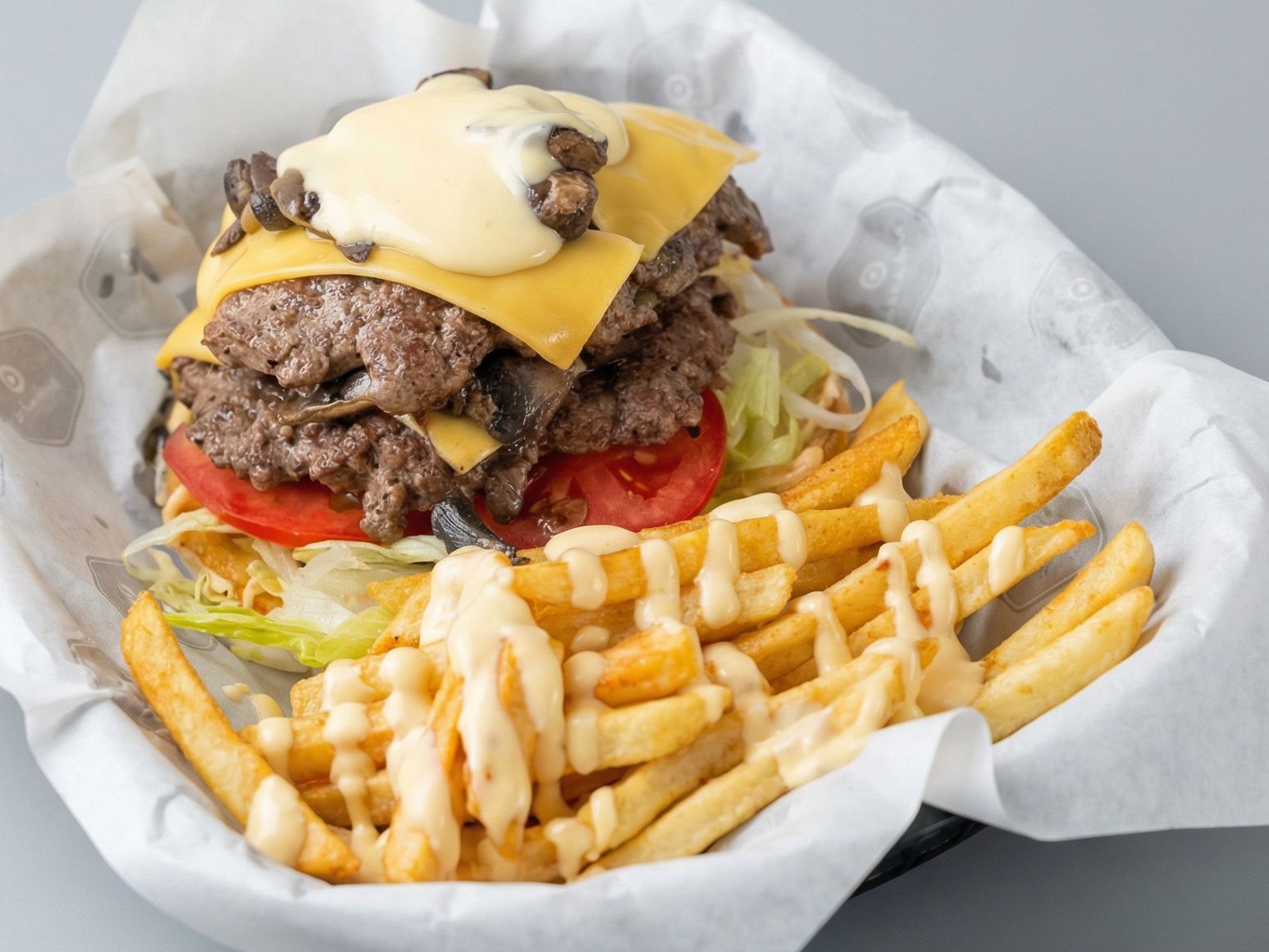 Double Classic Cheese Burger