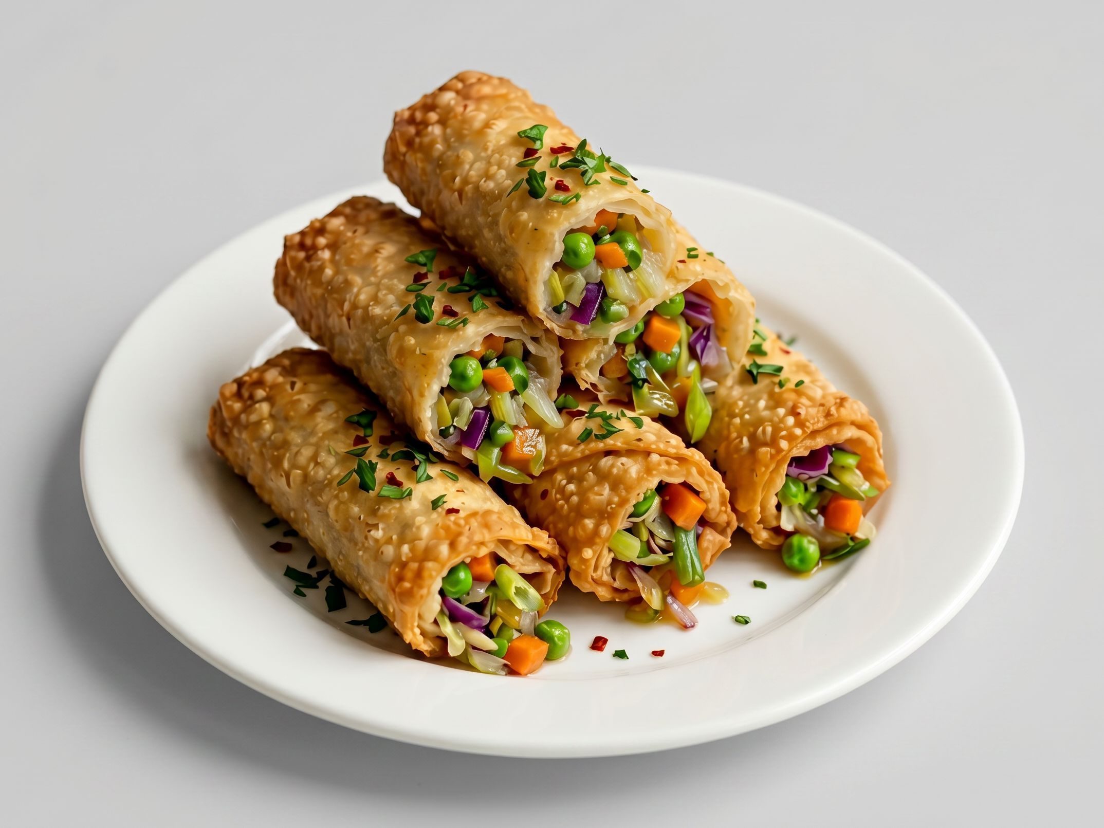 Fresh Vegetable Spring Rolls
