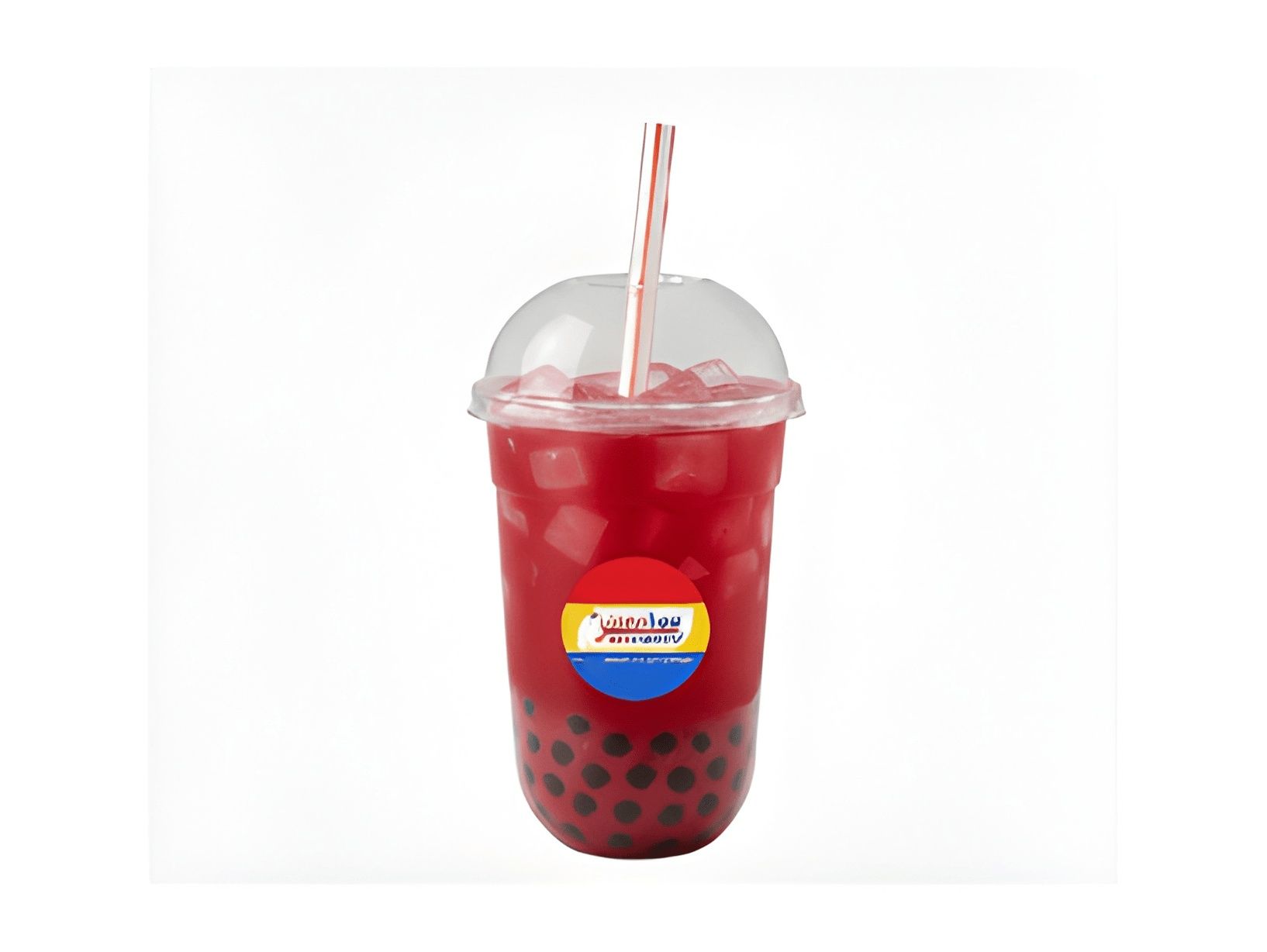 Boba de Coco Rasberry flavor