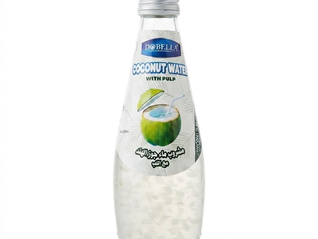 Coconut water with pulp