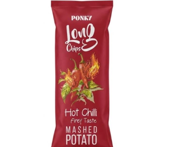 Ponky Long Chili Pepper Flavored Chips