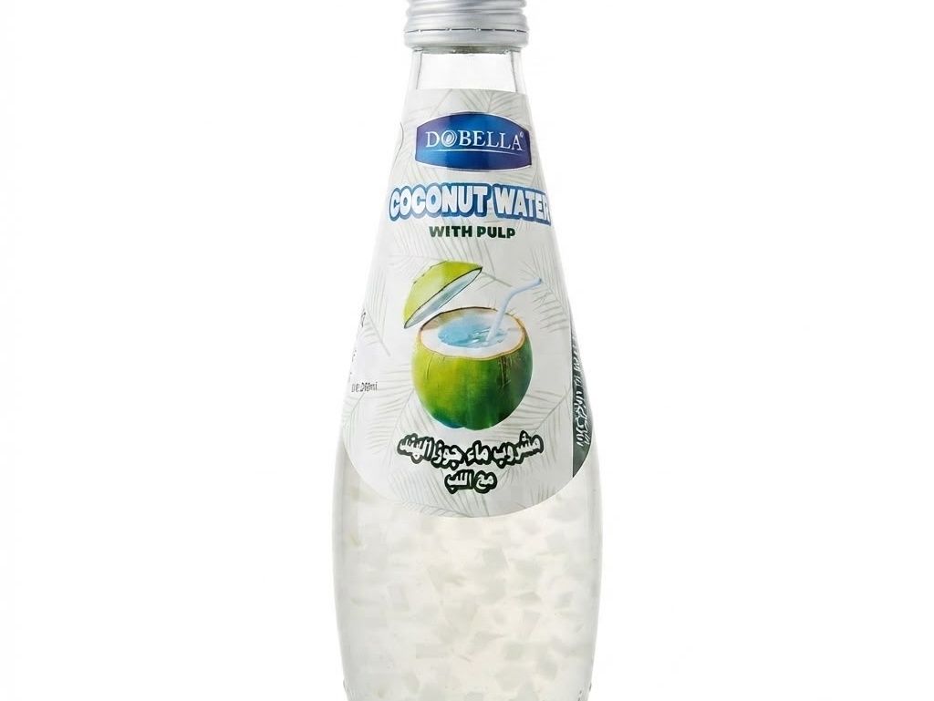 Coconut water with pulp