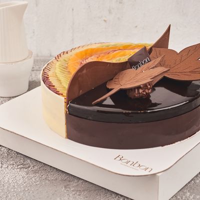 Chocolate And Mango Torte Size 24