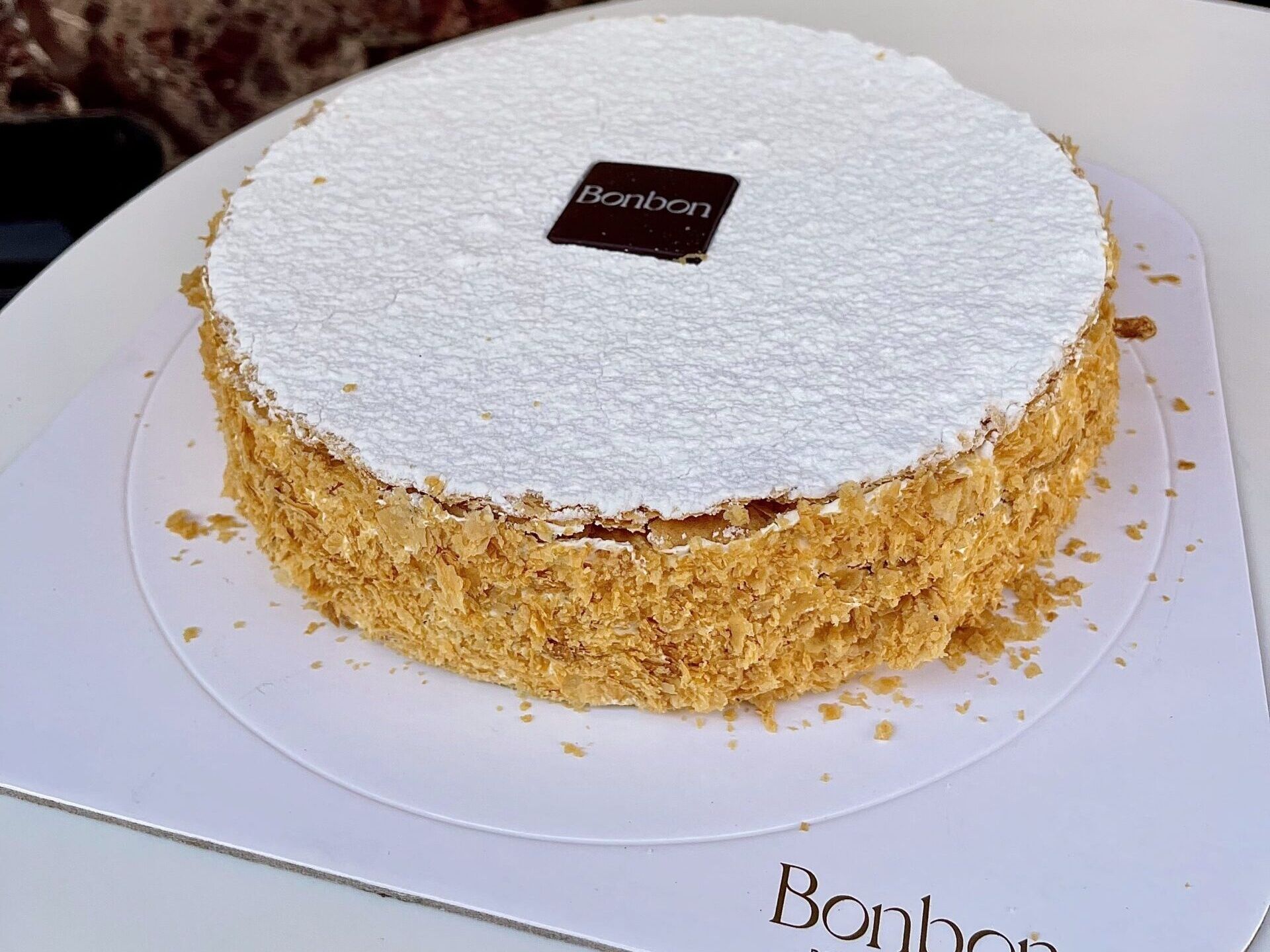 Millefeuille cake