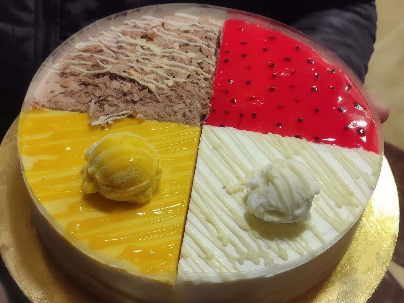 Ice Cream Torta Four Seasons