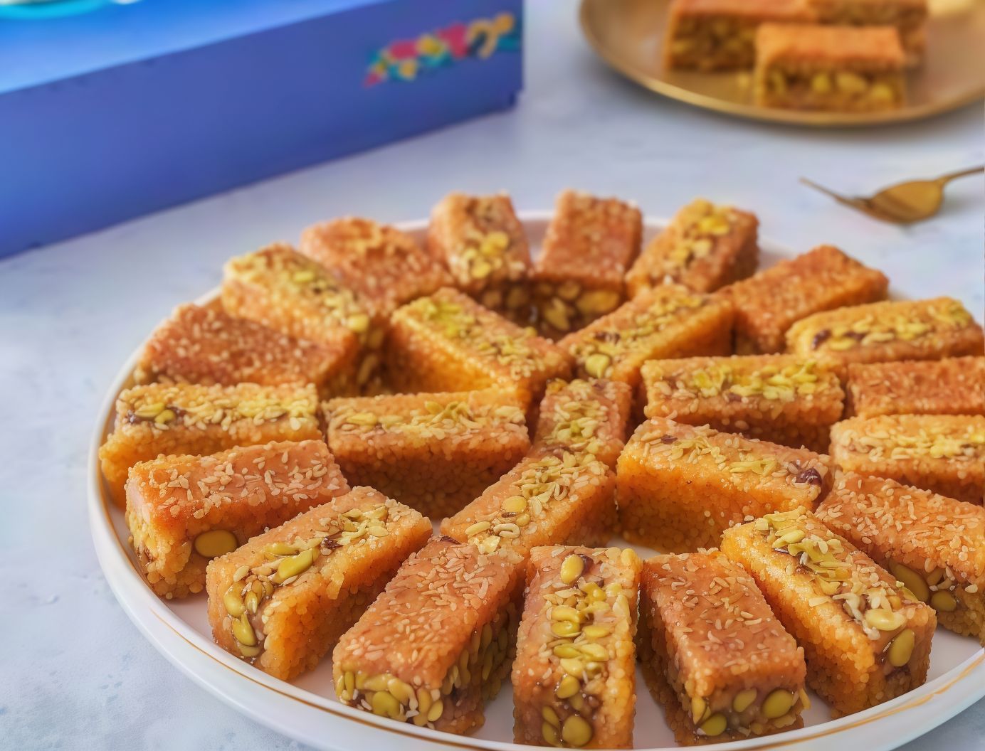 Basma Nuts Kunafa