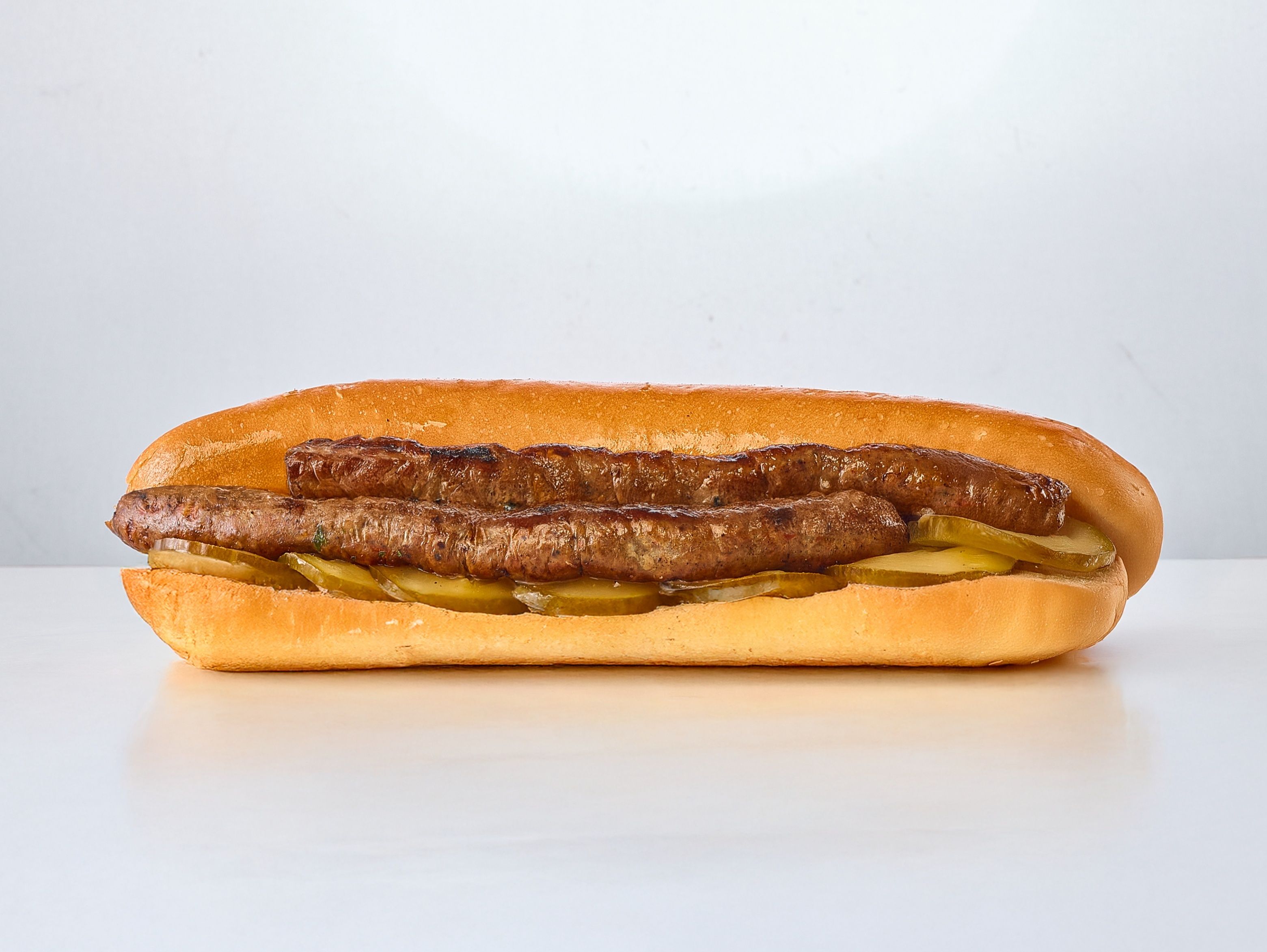 Grilled Sausage Sandwich