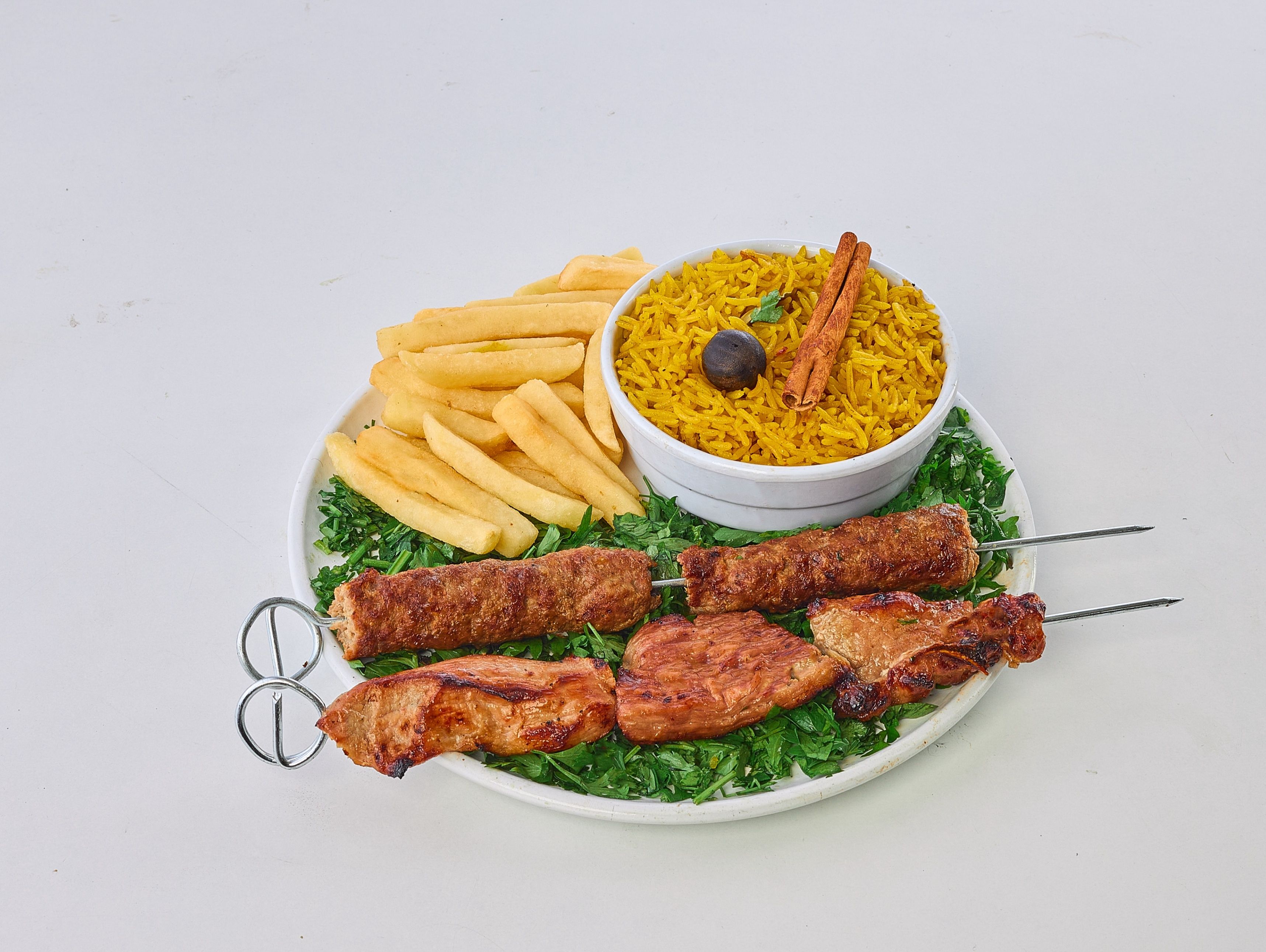 Kebab and Kofta Plate
