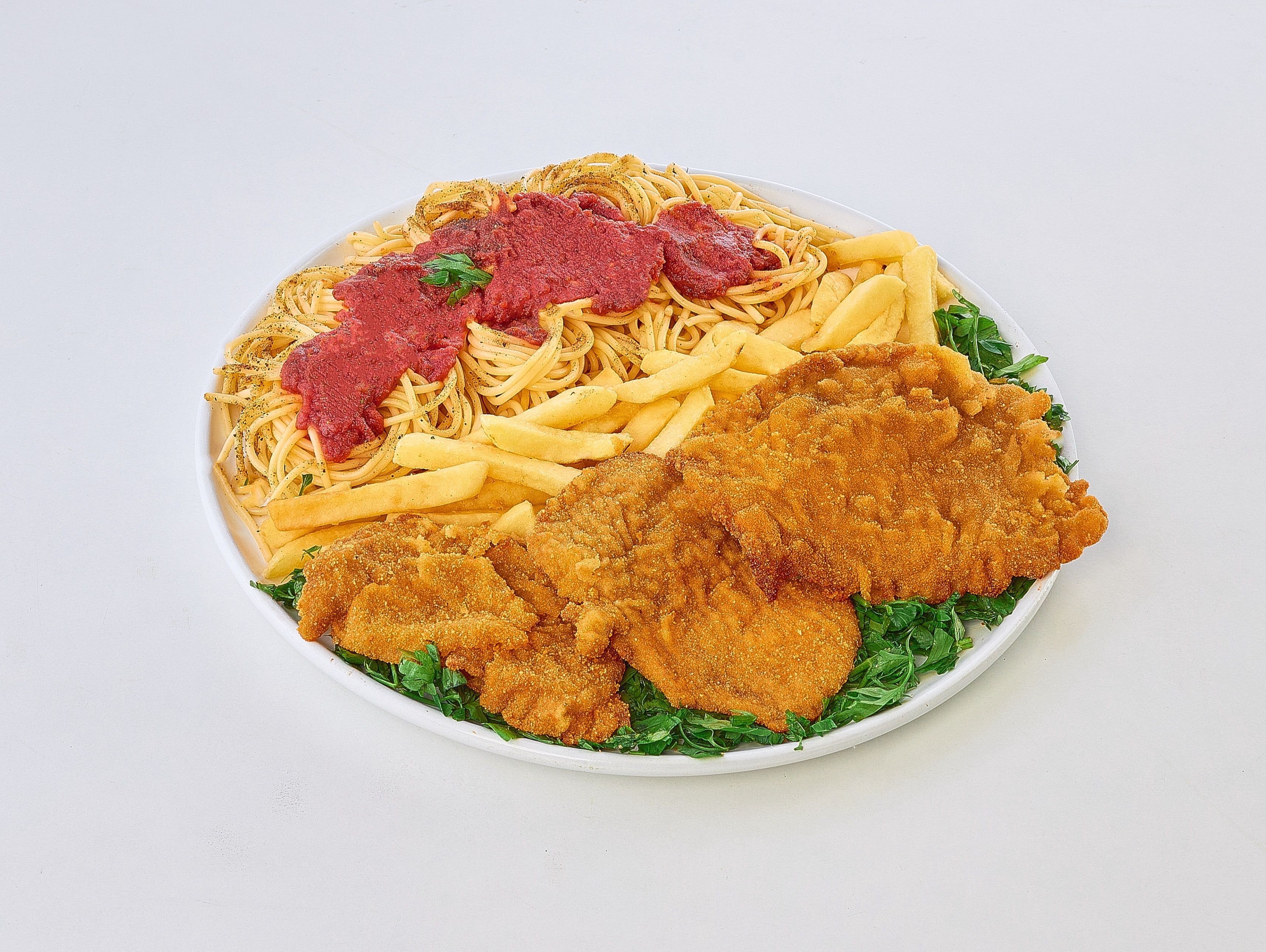 Escalope Pane Plate