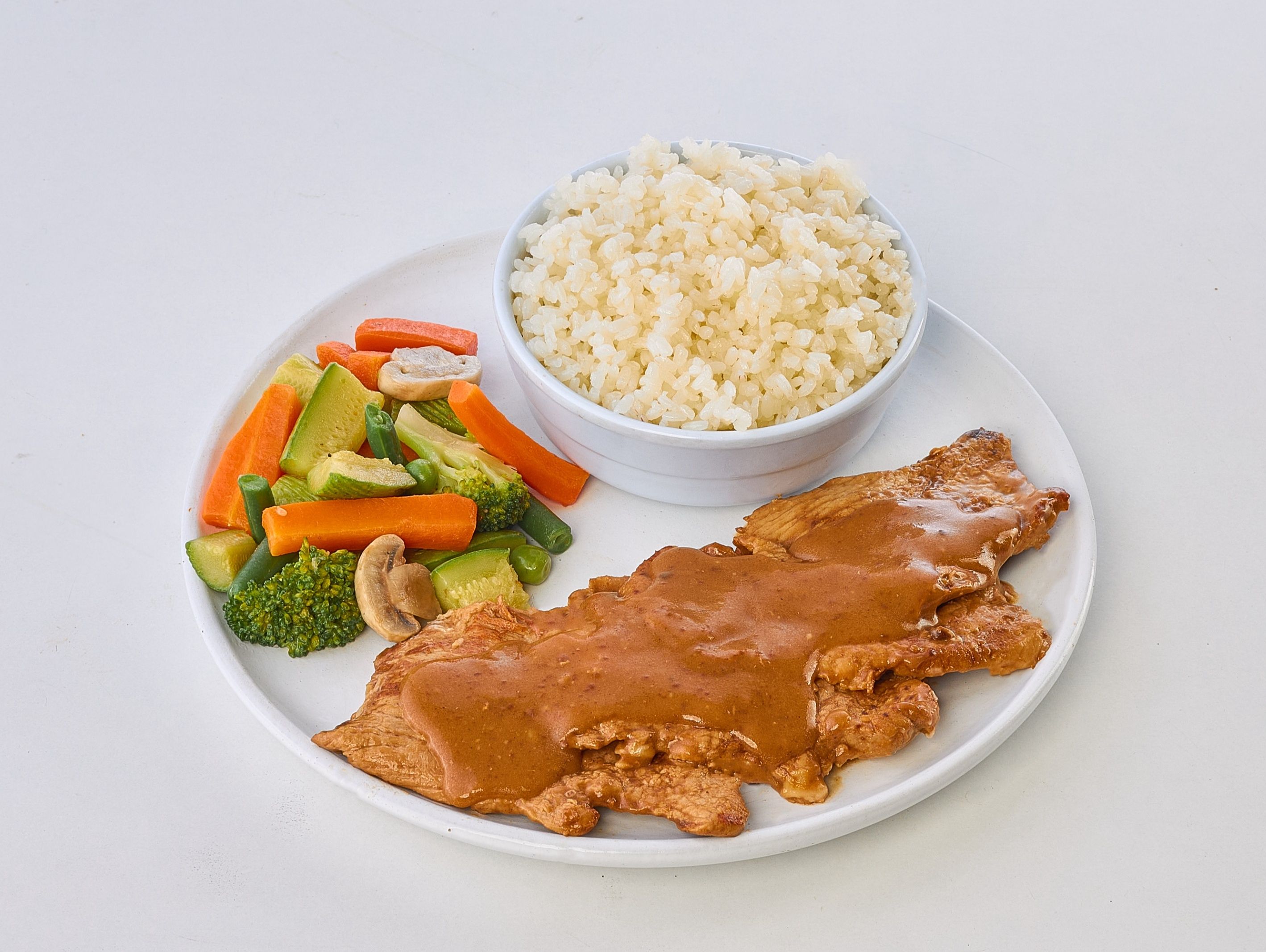 Beef Steak with Sauce Dish