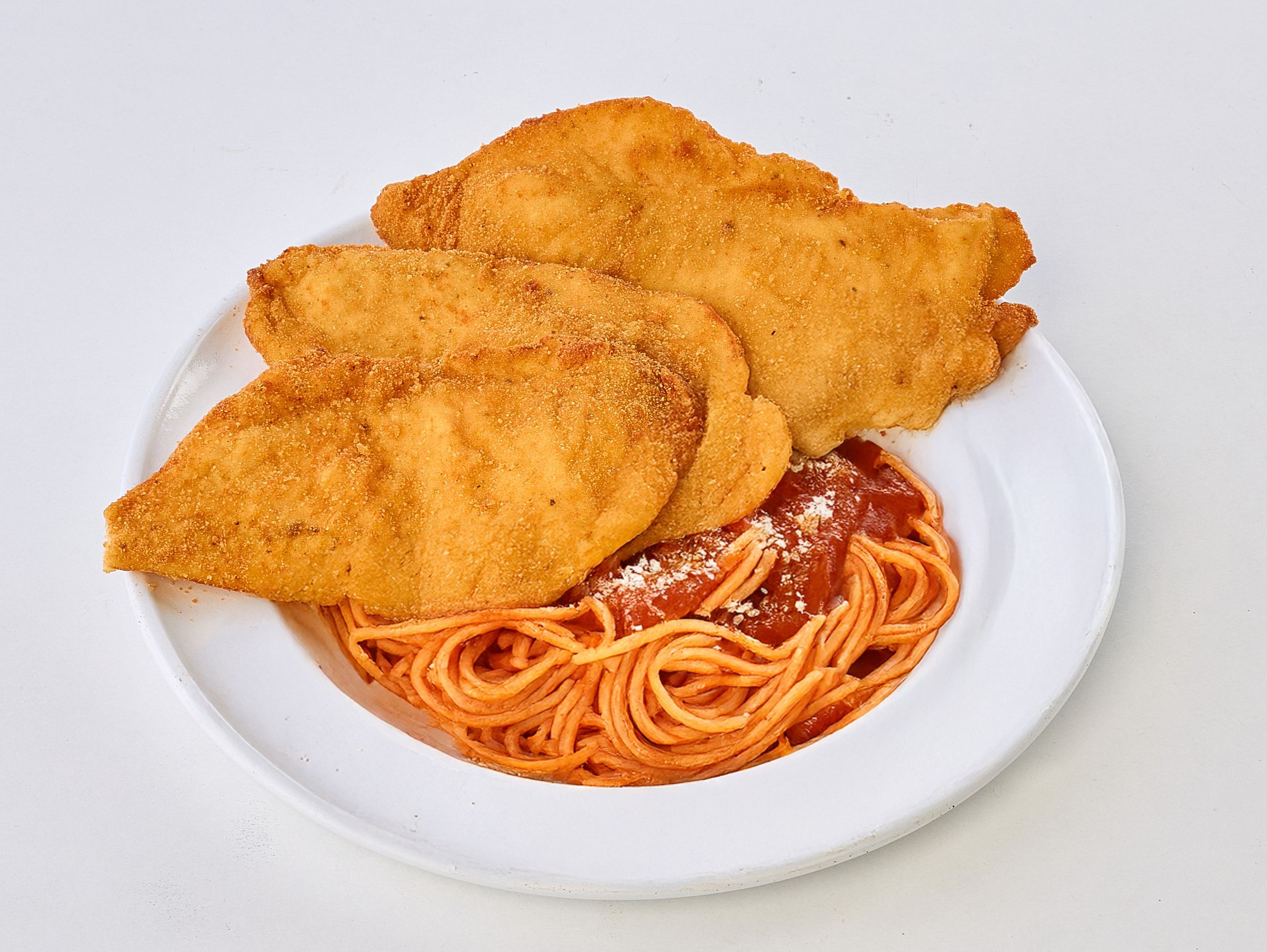 Kids Crispy Chicken Meal with Spaghetti