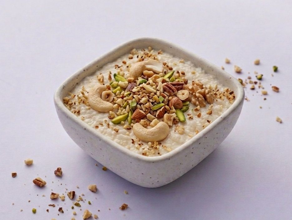 Rice Pudding with Nuts