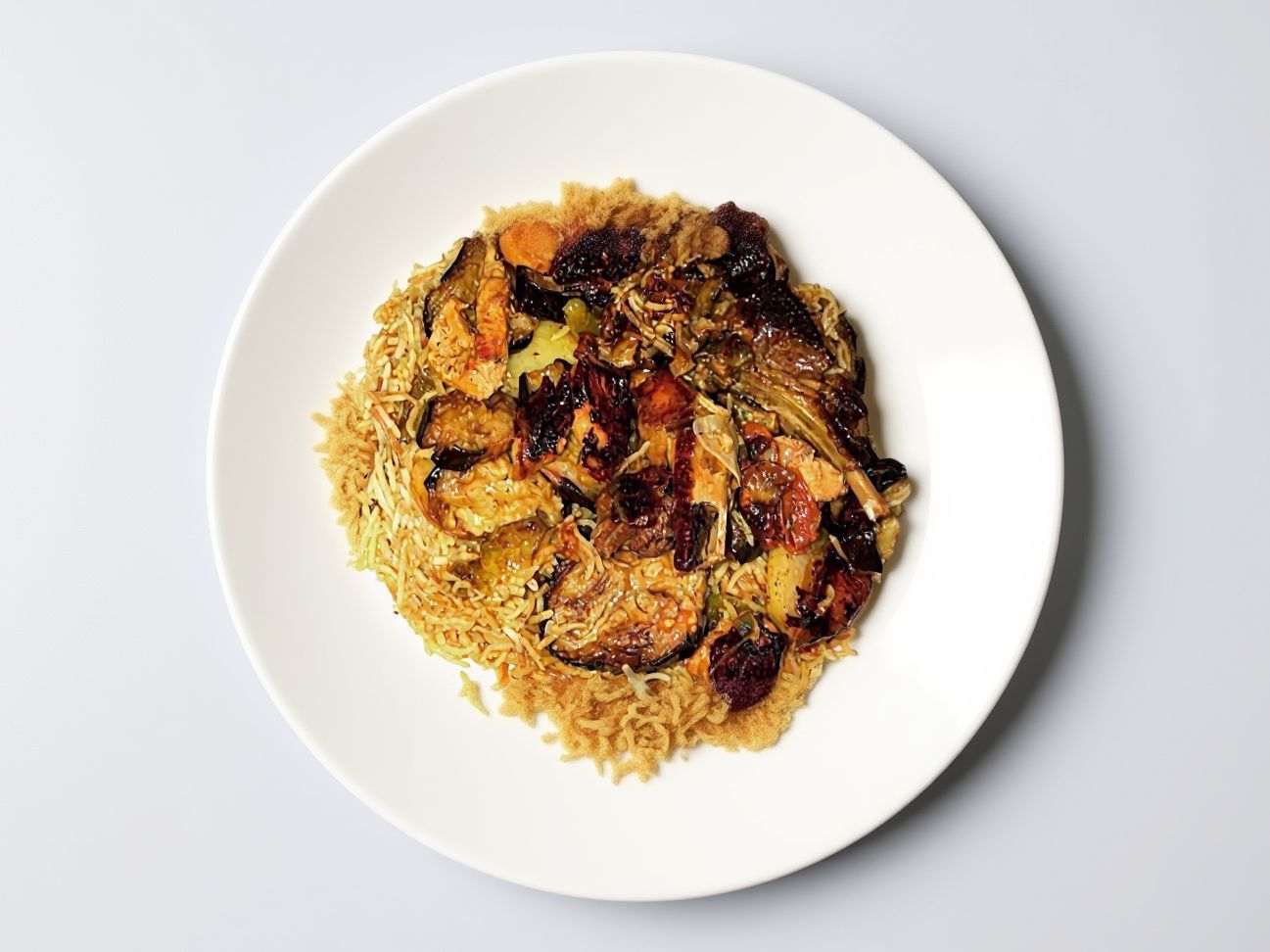 Meat Makloba Dish
