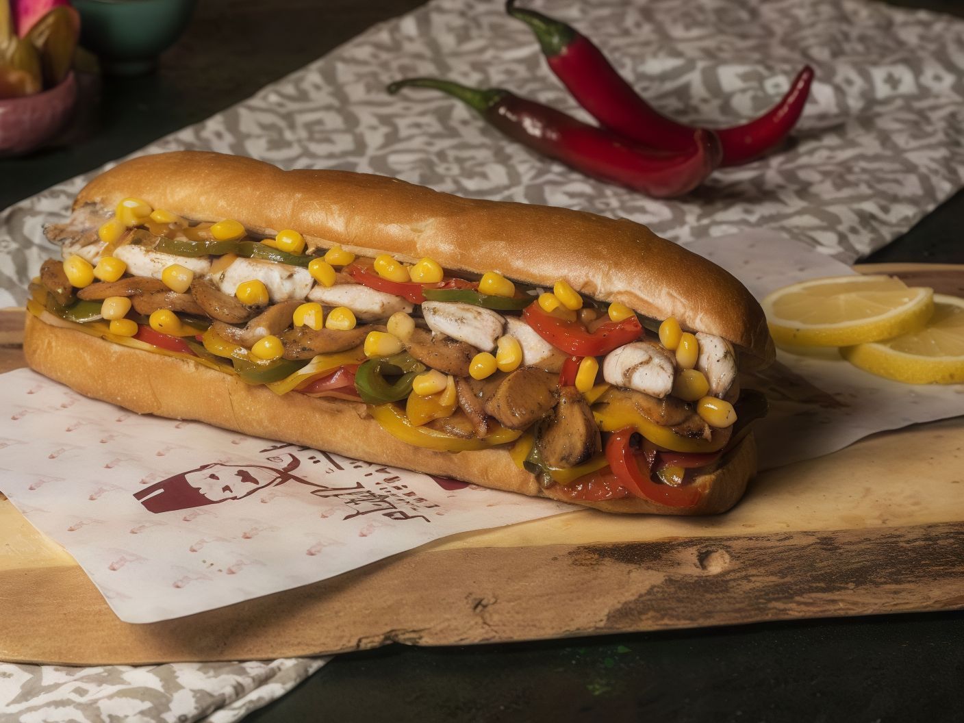 Mexican Chicken Sandwich