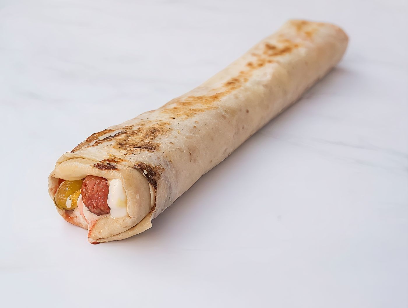 Syrian Hot Dog Sandwich
