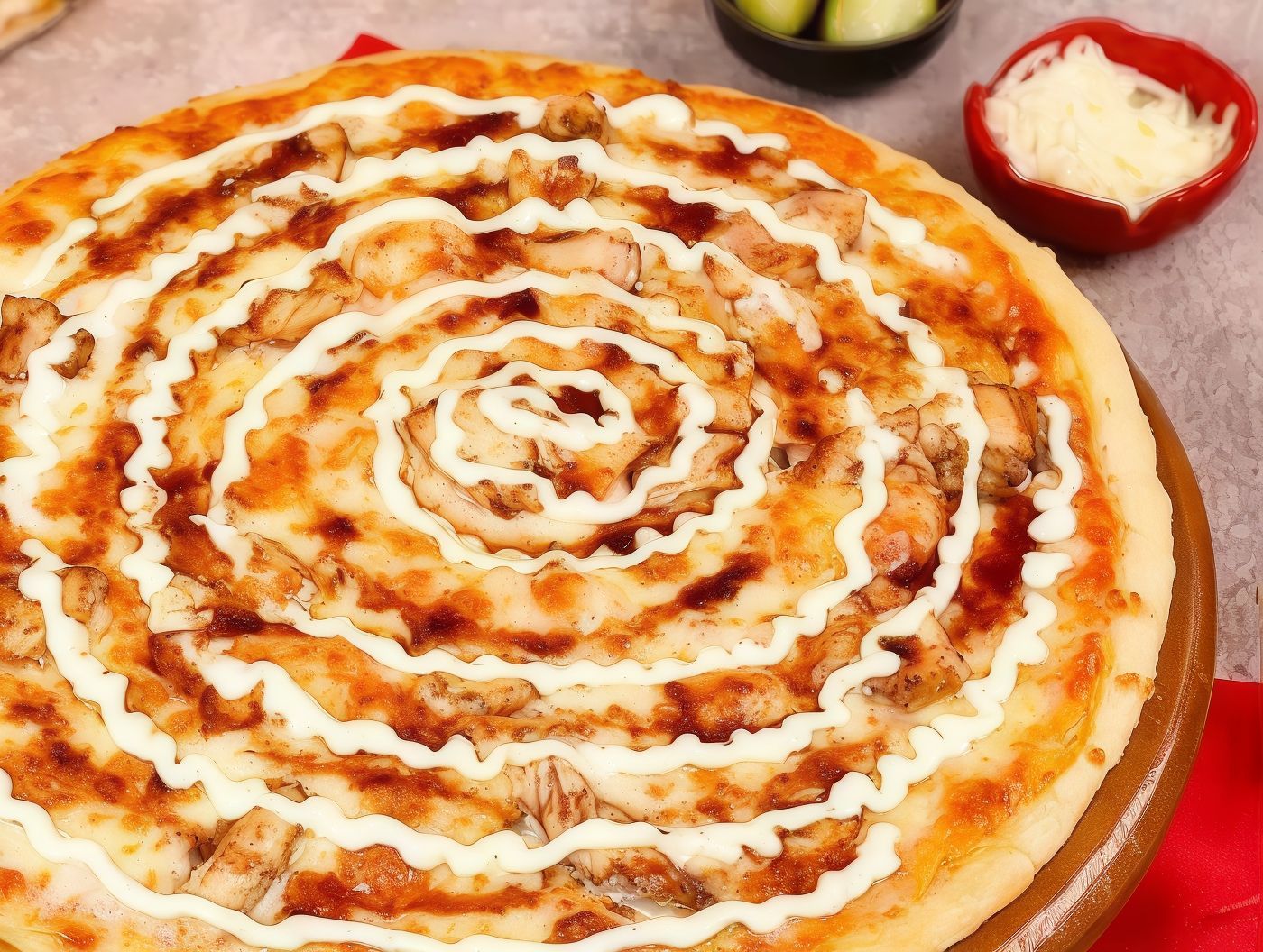 Shawarma Chicken Pizza