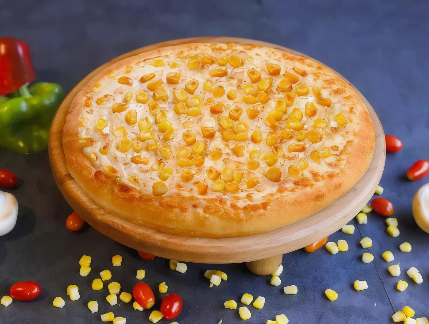 Sweet Corn Pizza