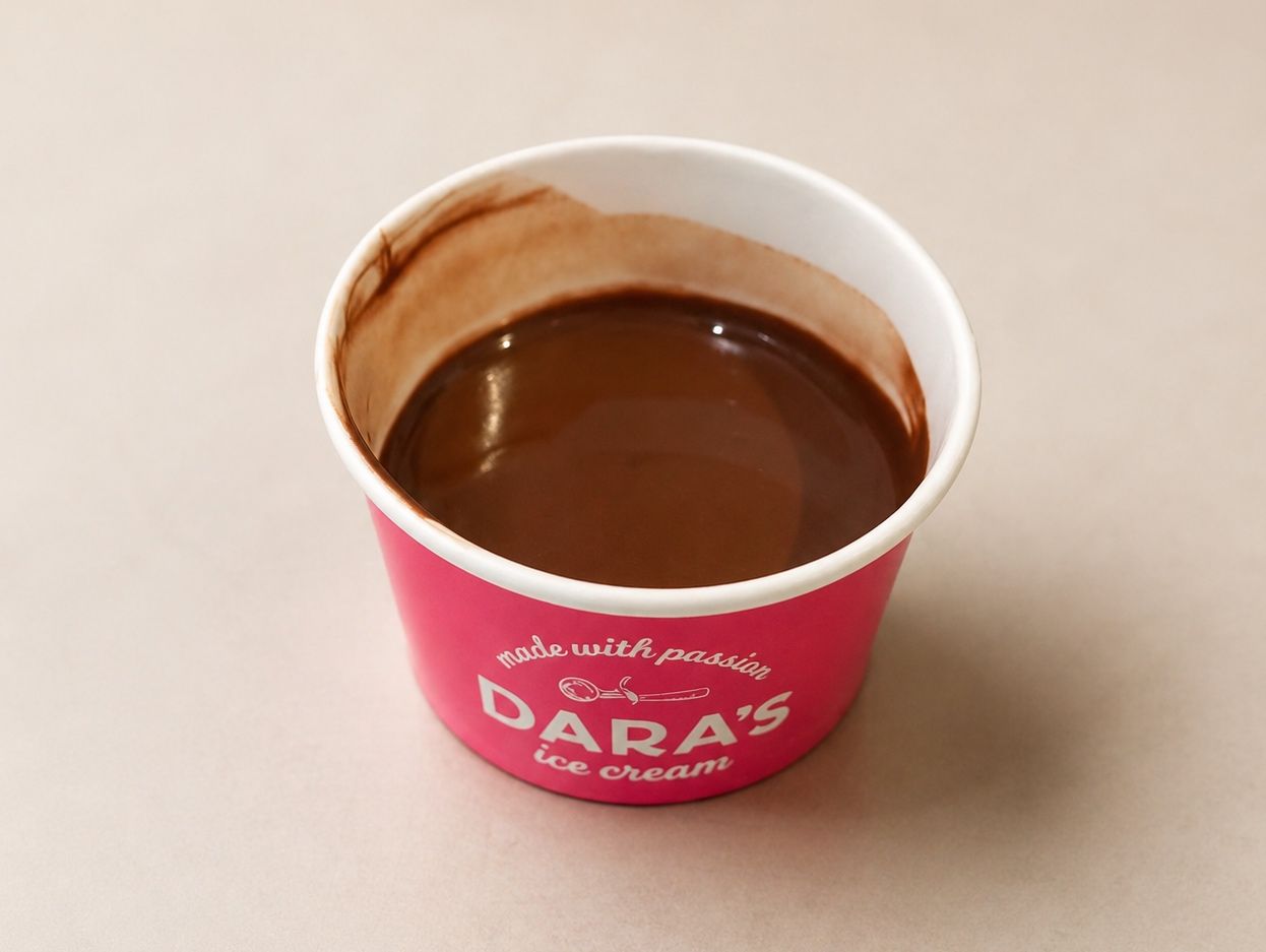 Belgian Chocolate Sauce Cup