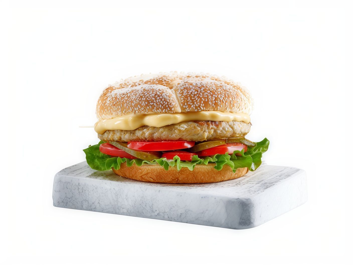 Chicken Cheese Burger
