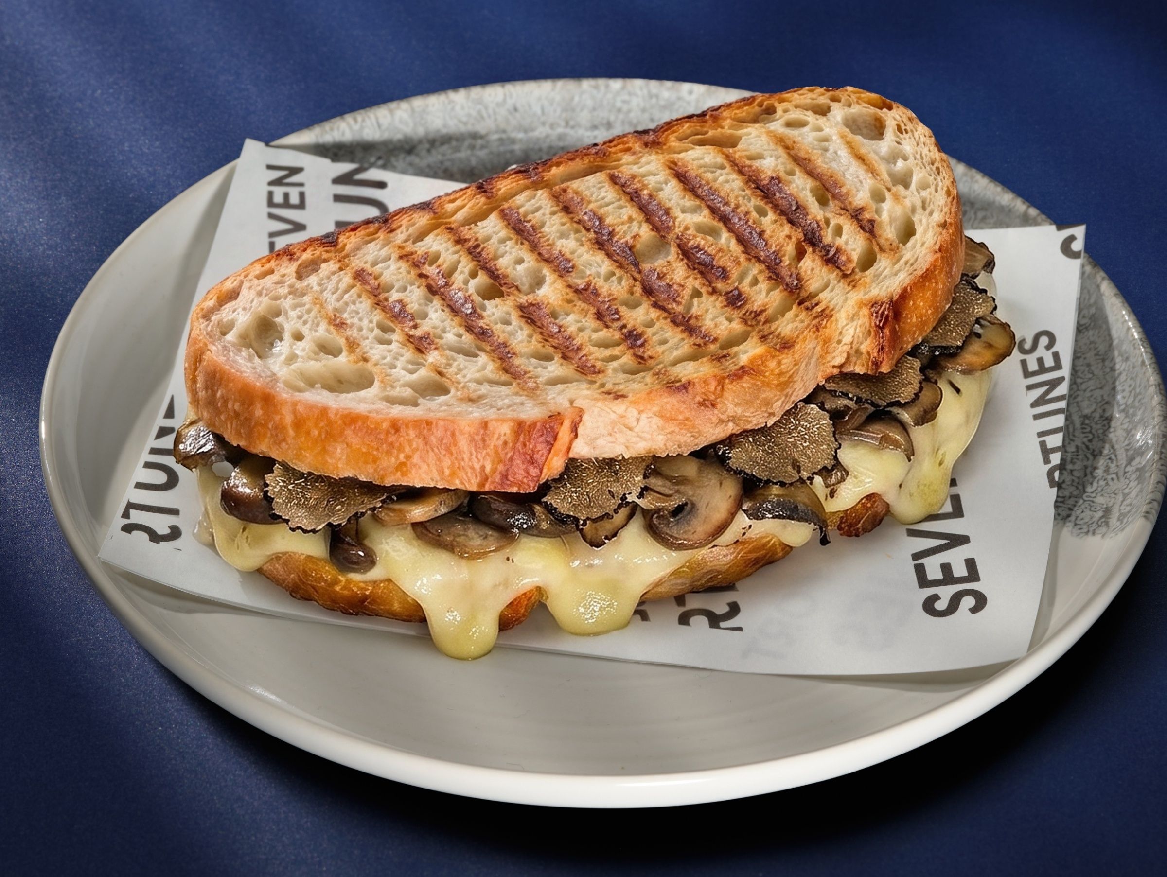 Mushroom Truffle Toastie