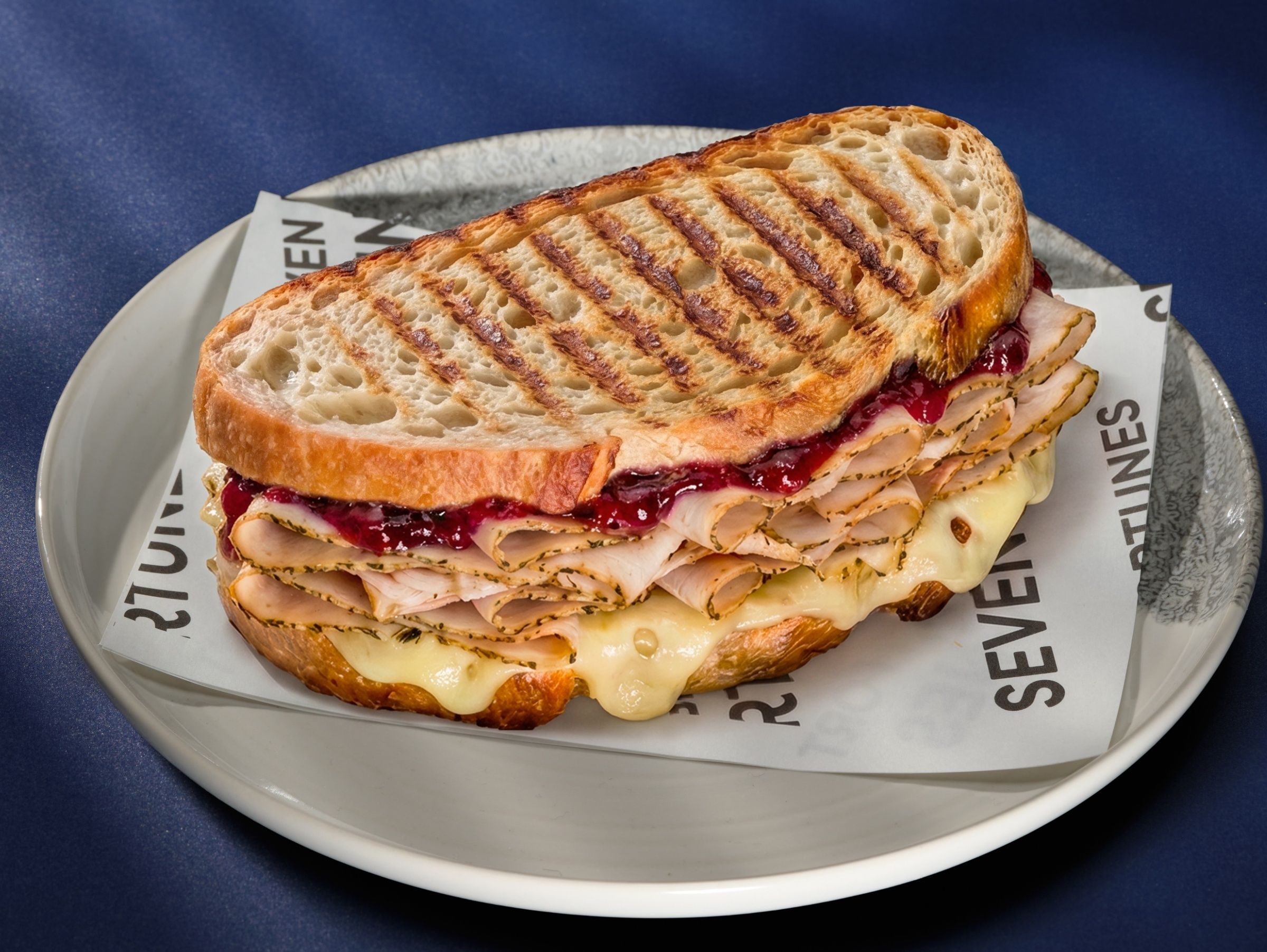 Turkey Jam Toastie