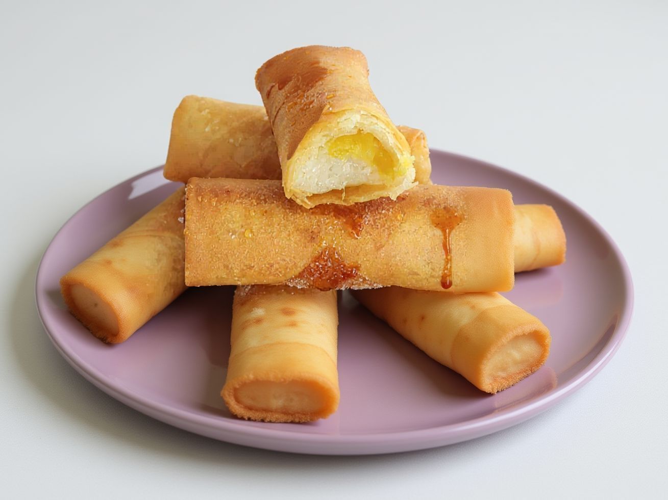 Fried Banana Spring Roll