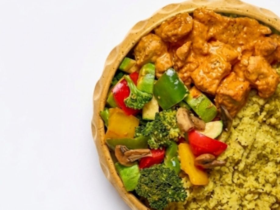Tandoori Chicken With Cauliflower Rice