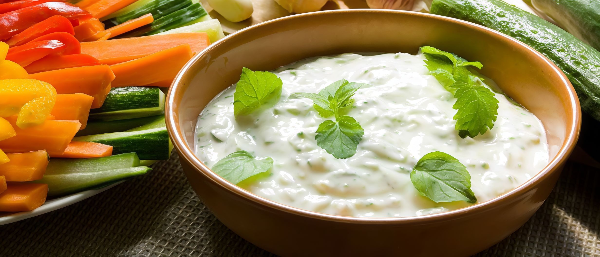 Cucumber With Milk Salad