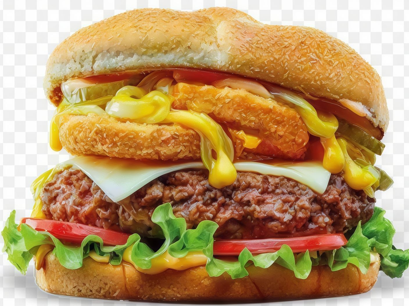 Spicy Fire Double Beef Mkis