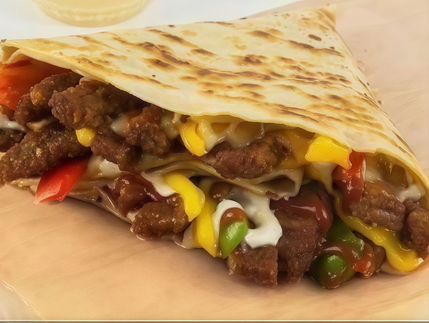 Extra Burger Crepe