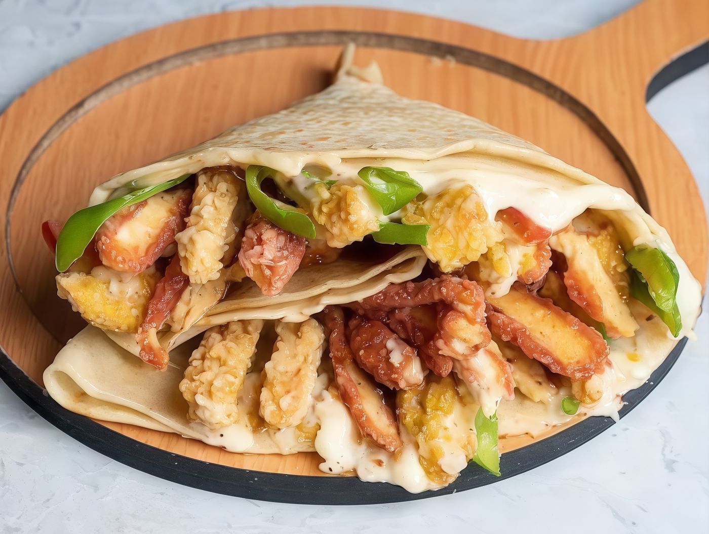 Crazy Chicken Crepe