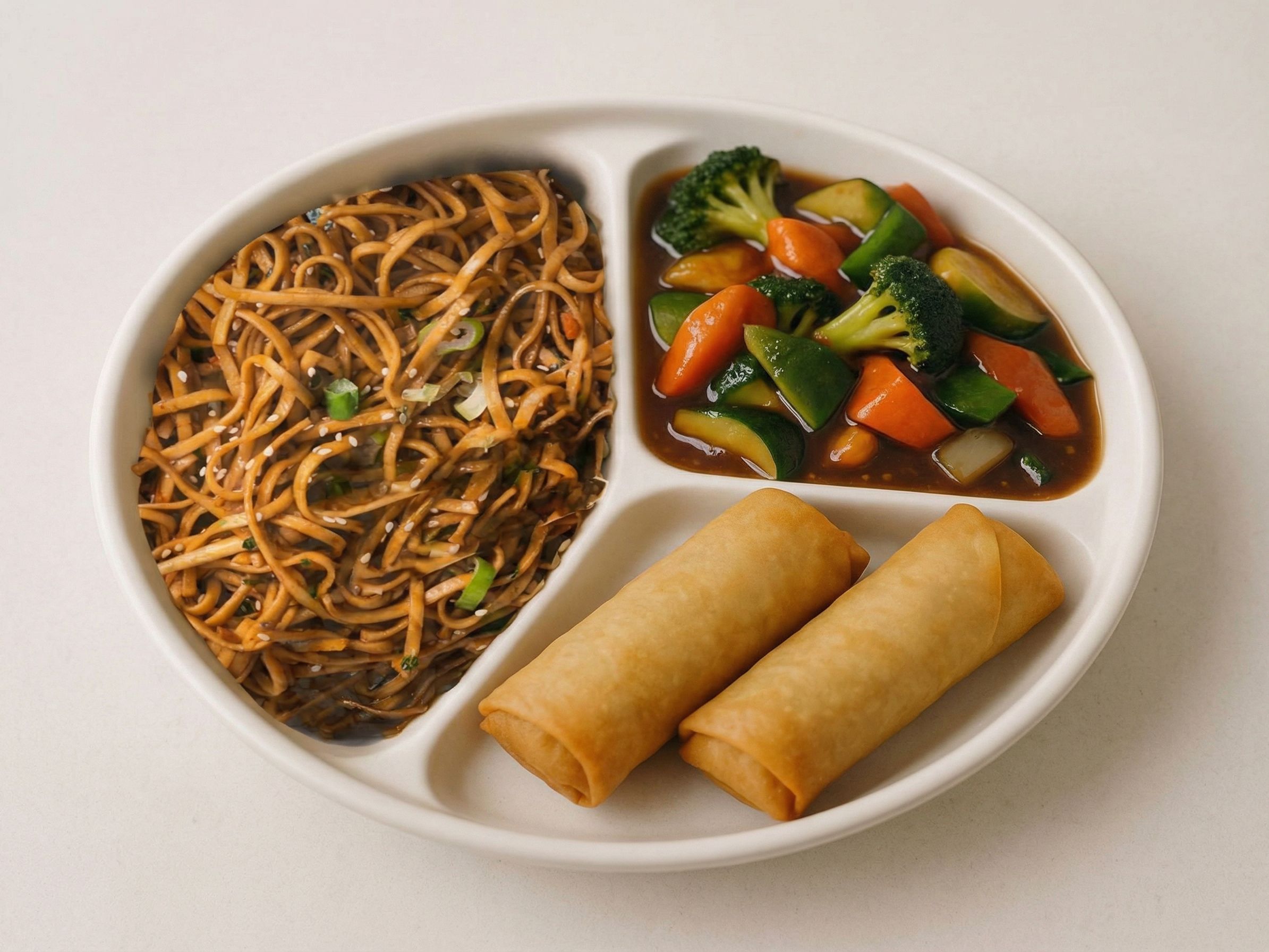 Double Fried Noodles With Vegetables
