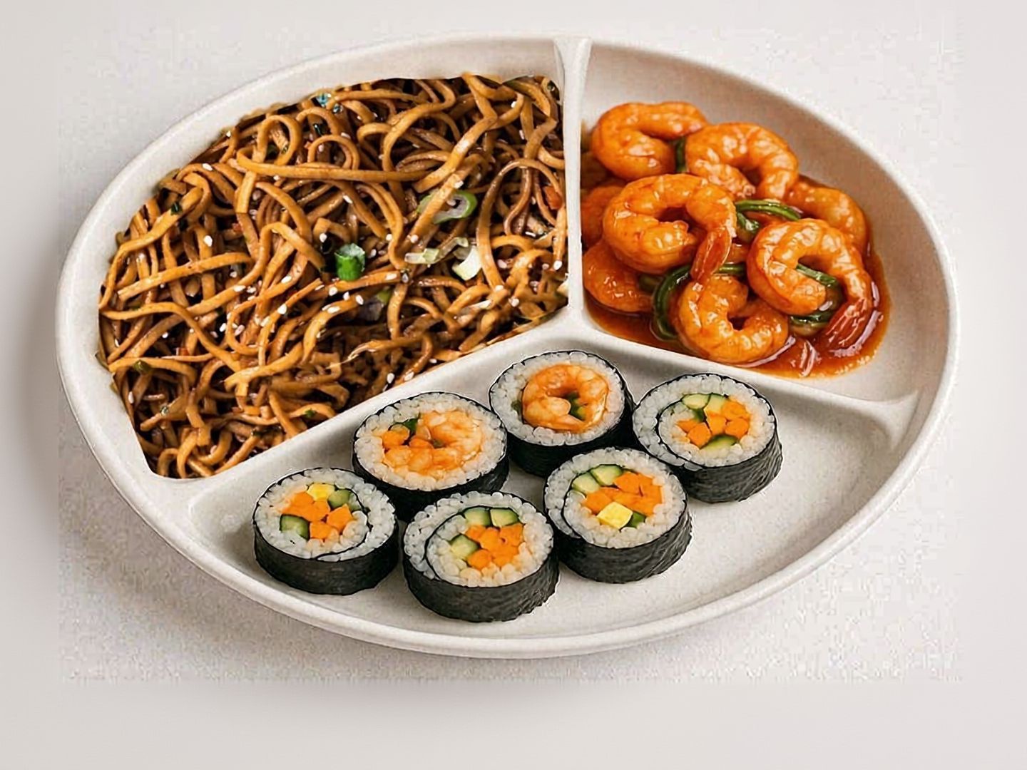Double Fried Noodles With Shrimp