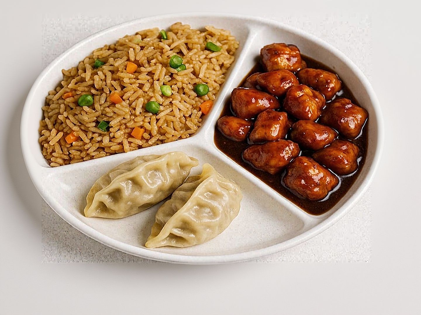 Double Fried Rice With Chicken