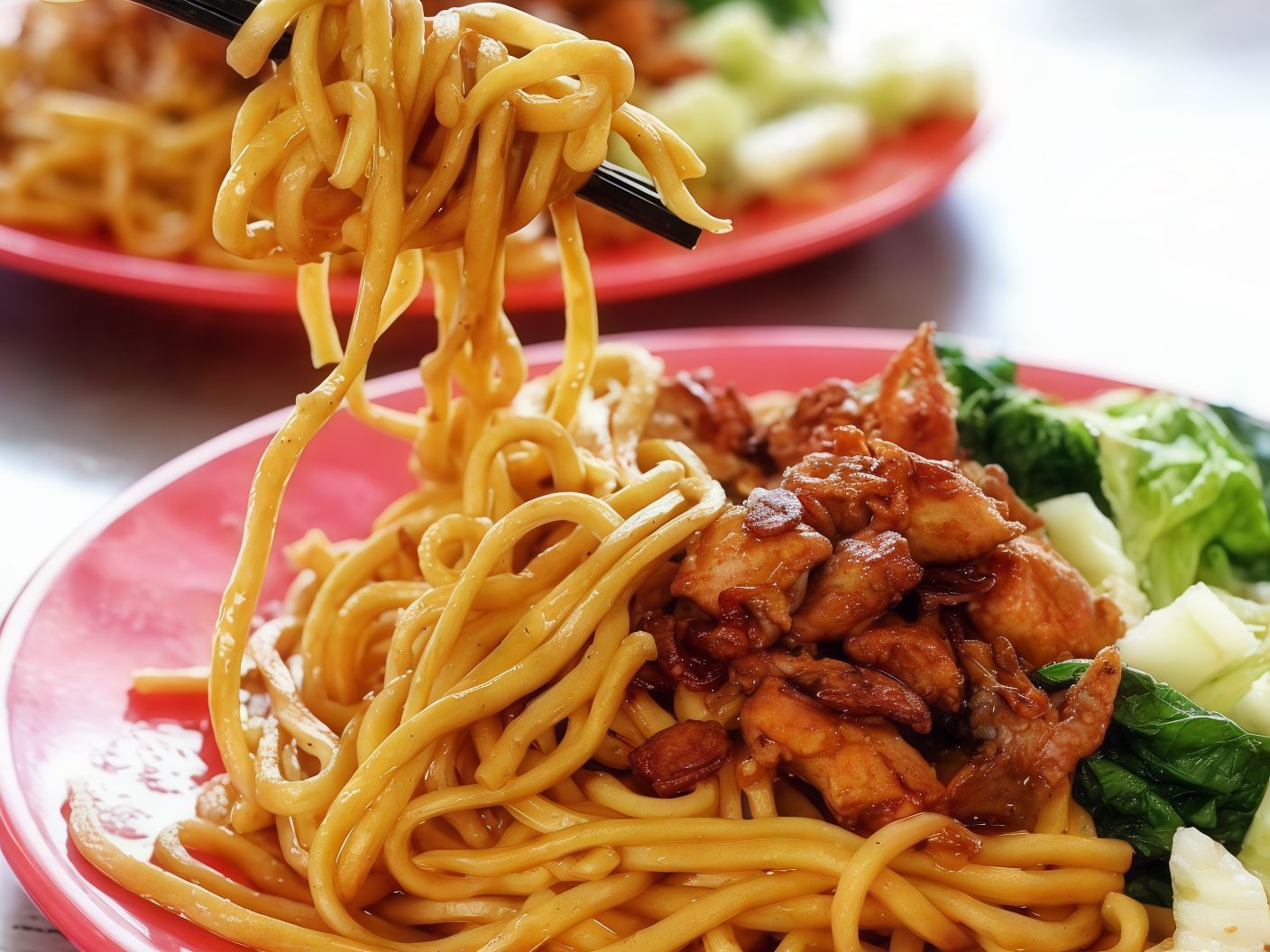Fried Chicken Noodles