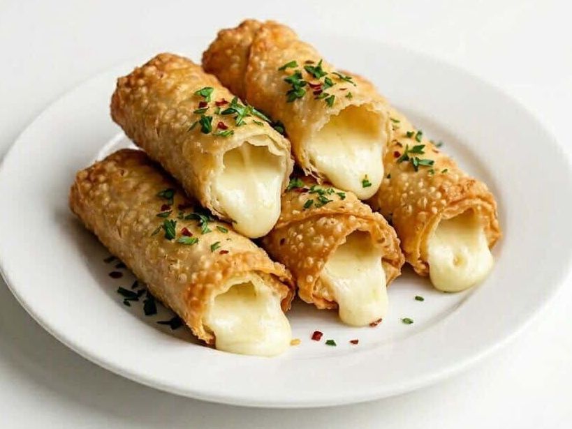 Cheese Spring Rolls - 6 pieces