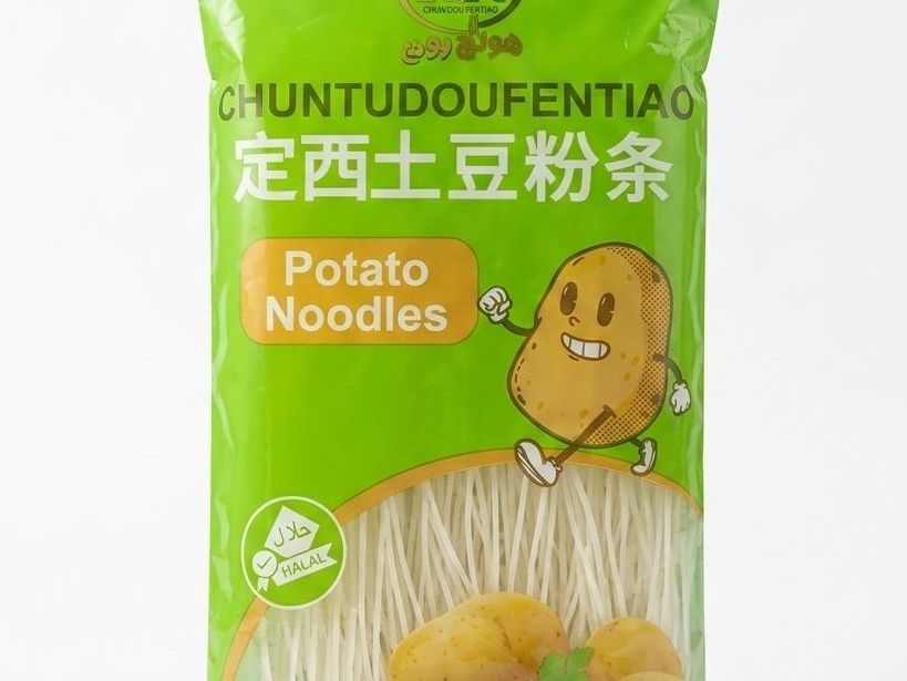 Thin potato noodles