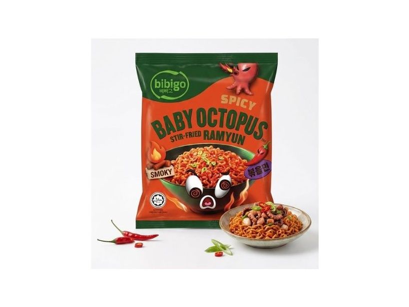 Baby Octopus Noodles bibigo