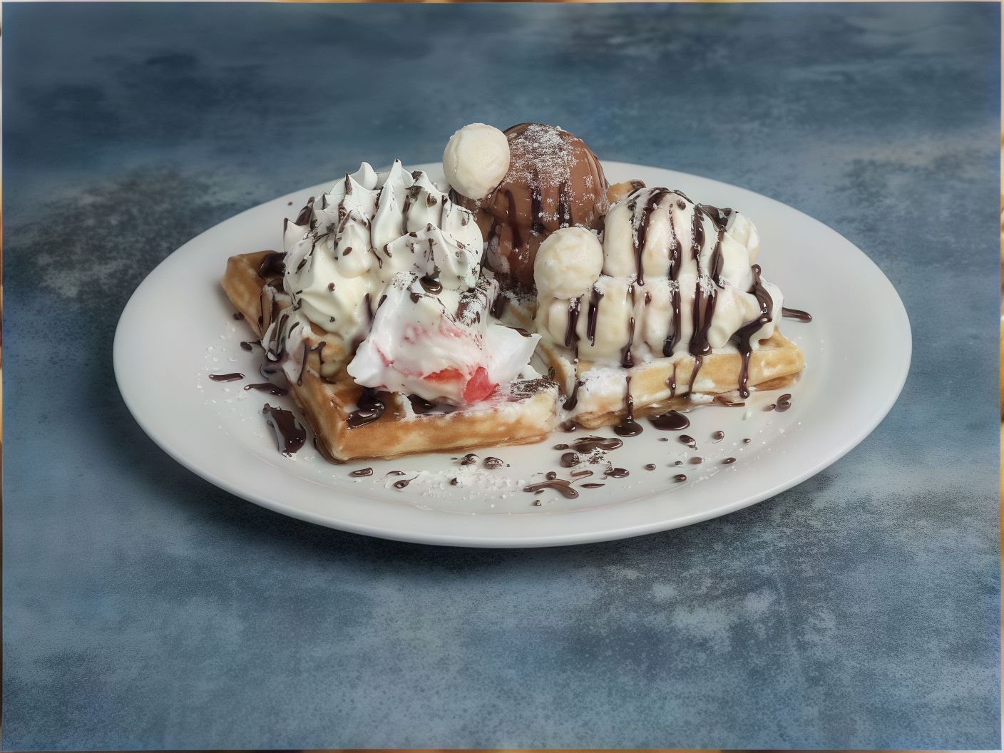 Waffle Raffaello