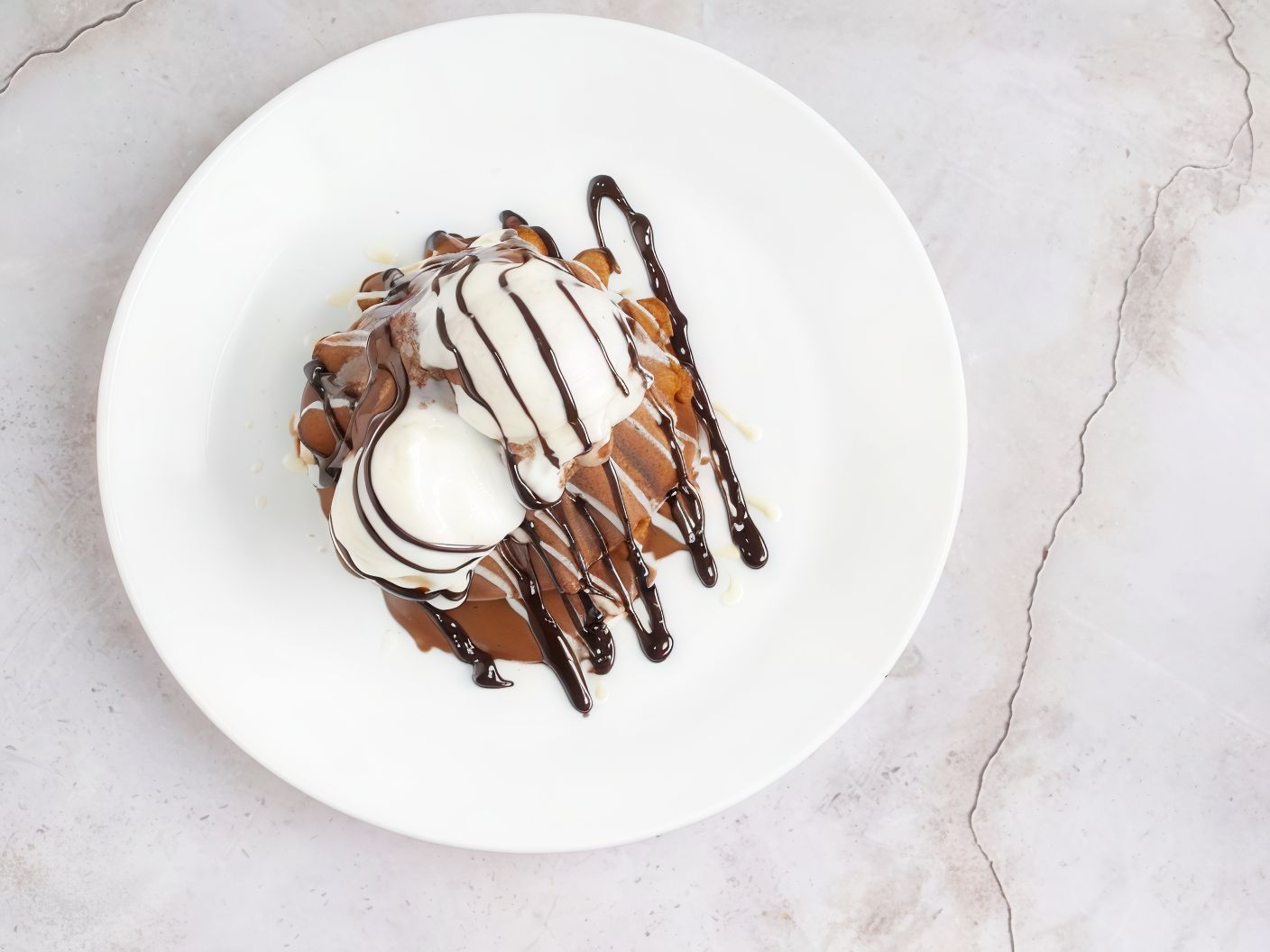 Molten Cake Nutella Ice Cream