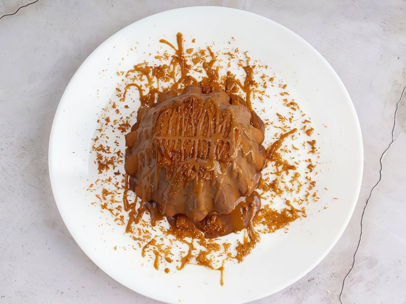 Molten Cake With Lotus