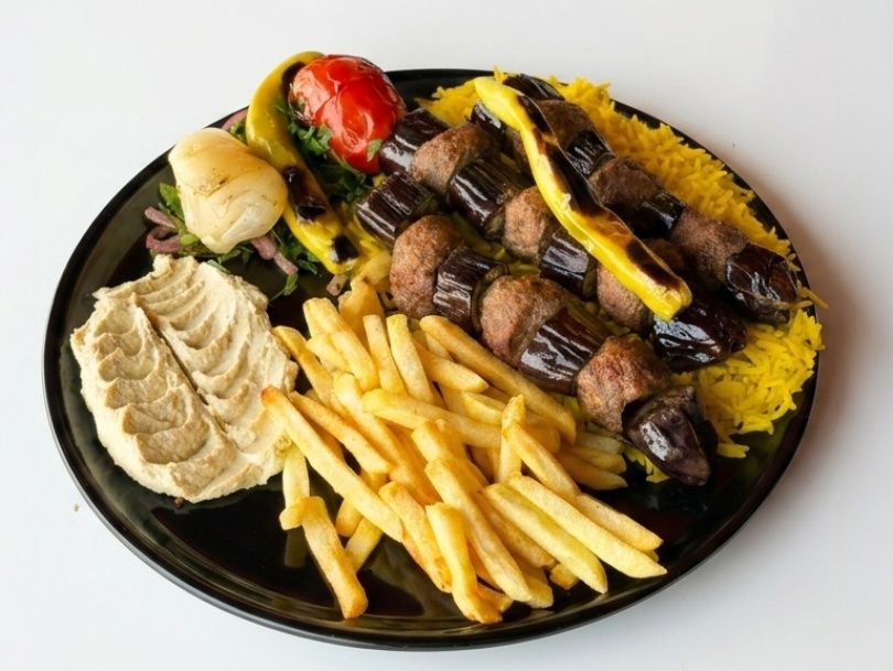 Kafta Batenjan Platter