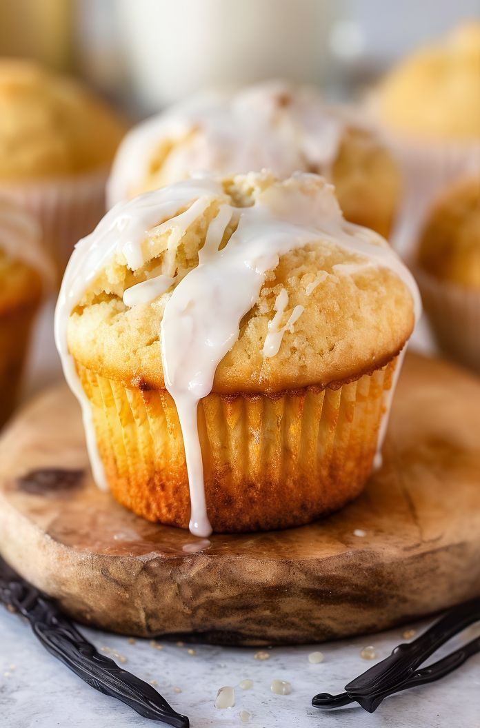 Vanilla muffin
