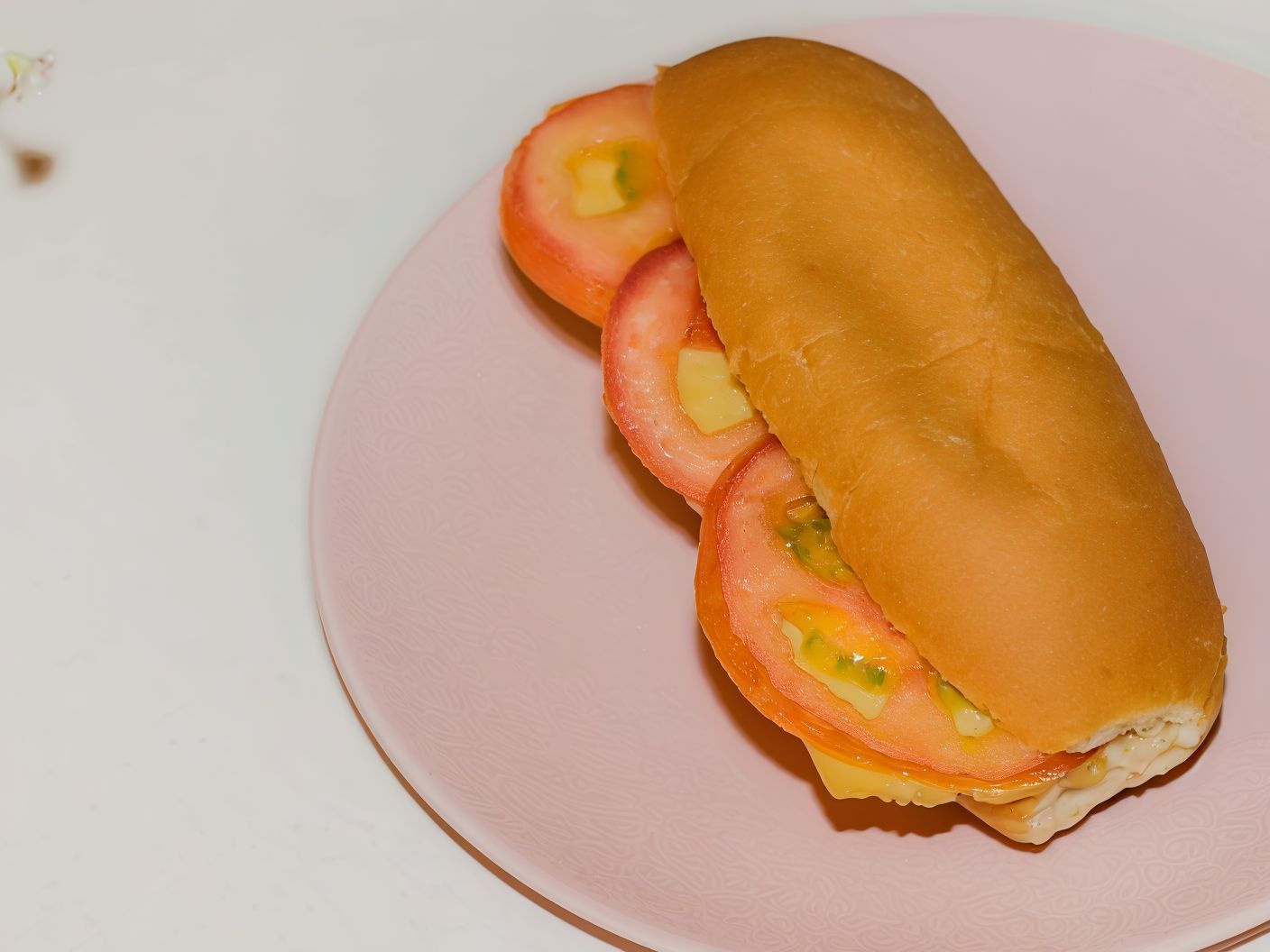Cream with roomi cheese Sandwich