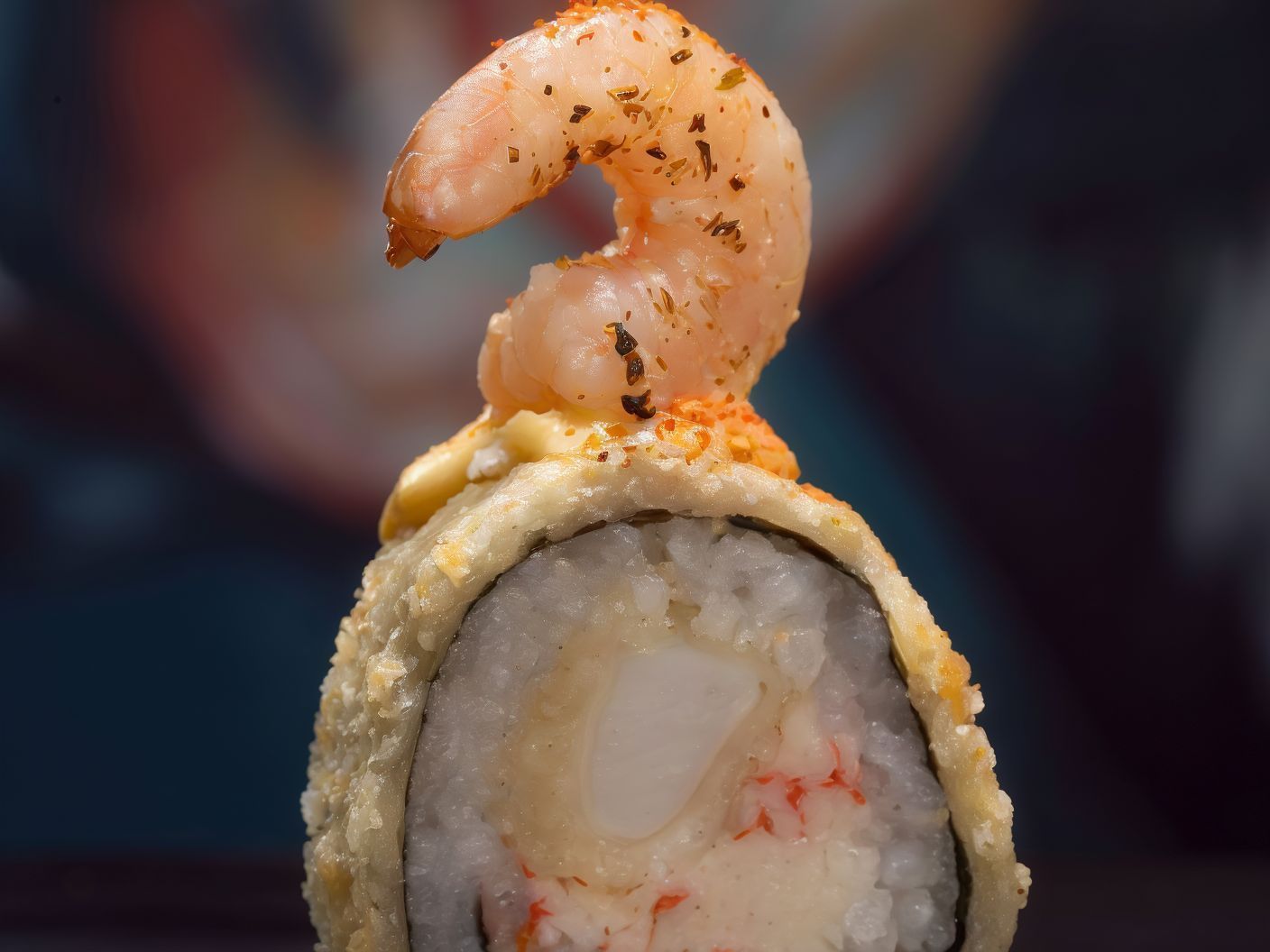 Fried Spicy Shrimp Dynamite
