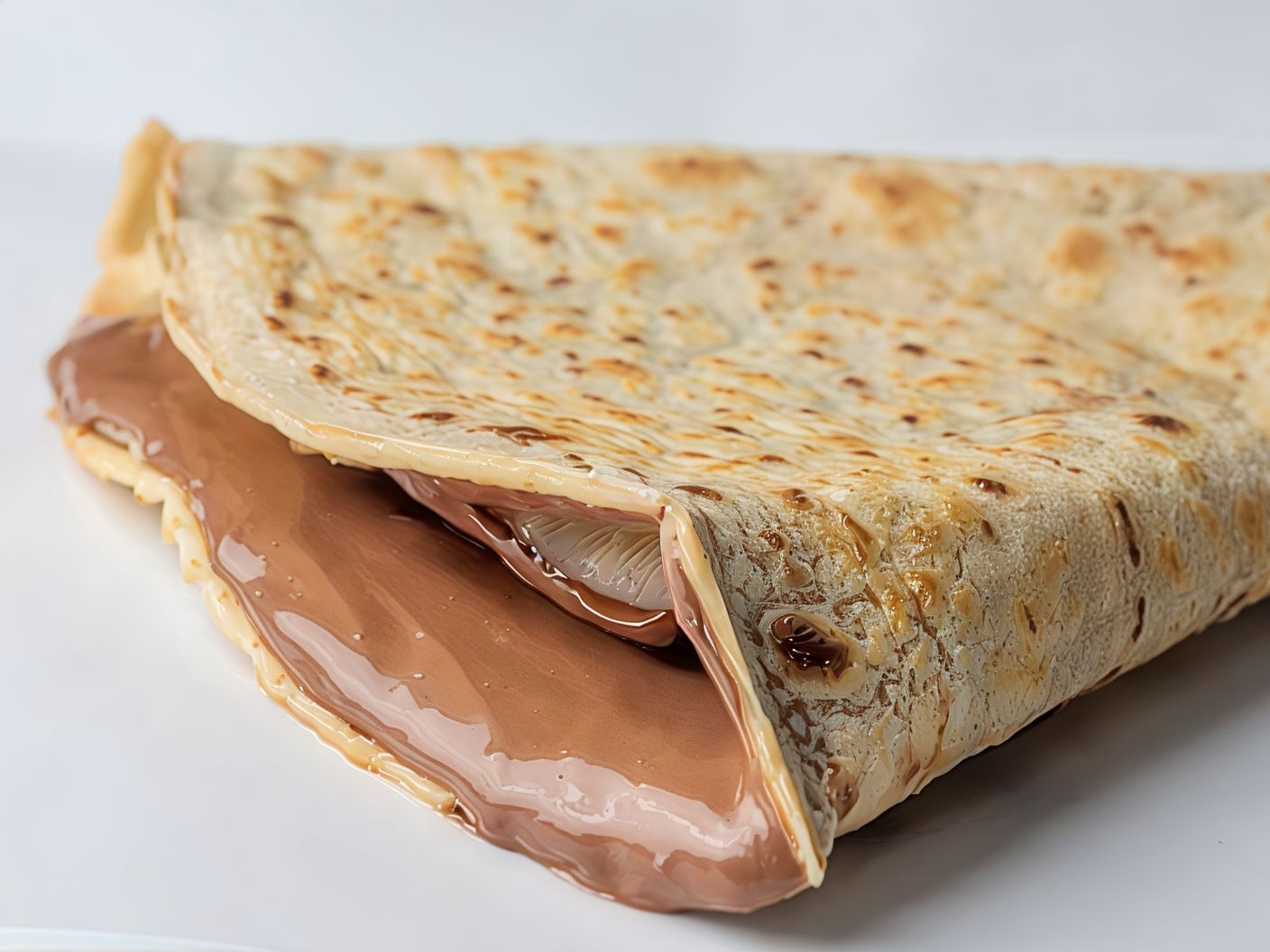Chocolate Caramel Crepe